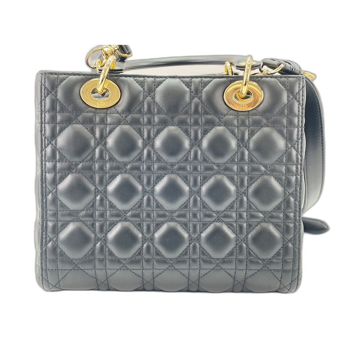 Dior Handbag Cannage Black — view 2