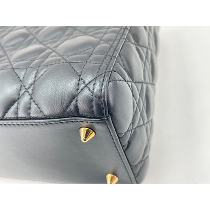 Dior Handbag Cannage Black — view 7