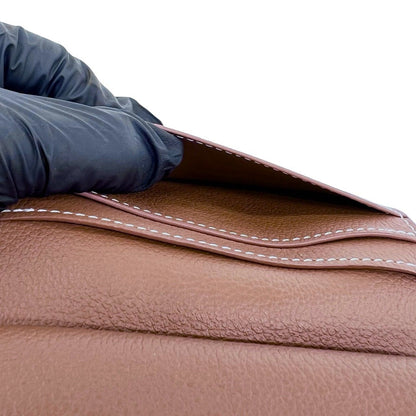 Louis Vuitton Portefeuille Lowkey Compact Leather Bifold Wallet Brown — view 9