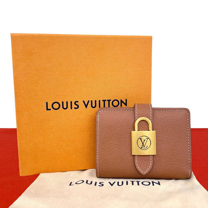 Louis Vuitton Portefeuille Lowkey Compact Leather Bifold Wallet Brown