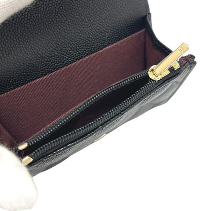 Chanel Coin Case Classicflap Card Caviar Leather Black — view 8