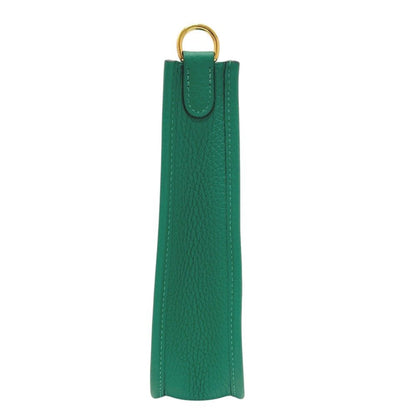 Hermes Shoulder Bag Evelyne TPM 16 Taurillon Clemence Vert Green — view 4