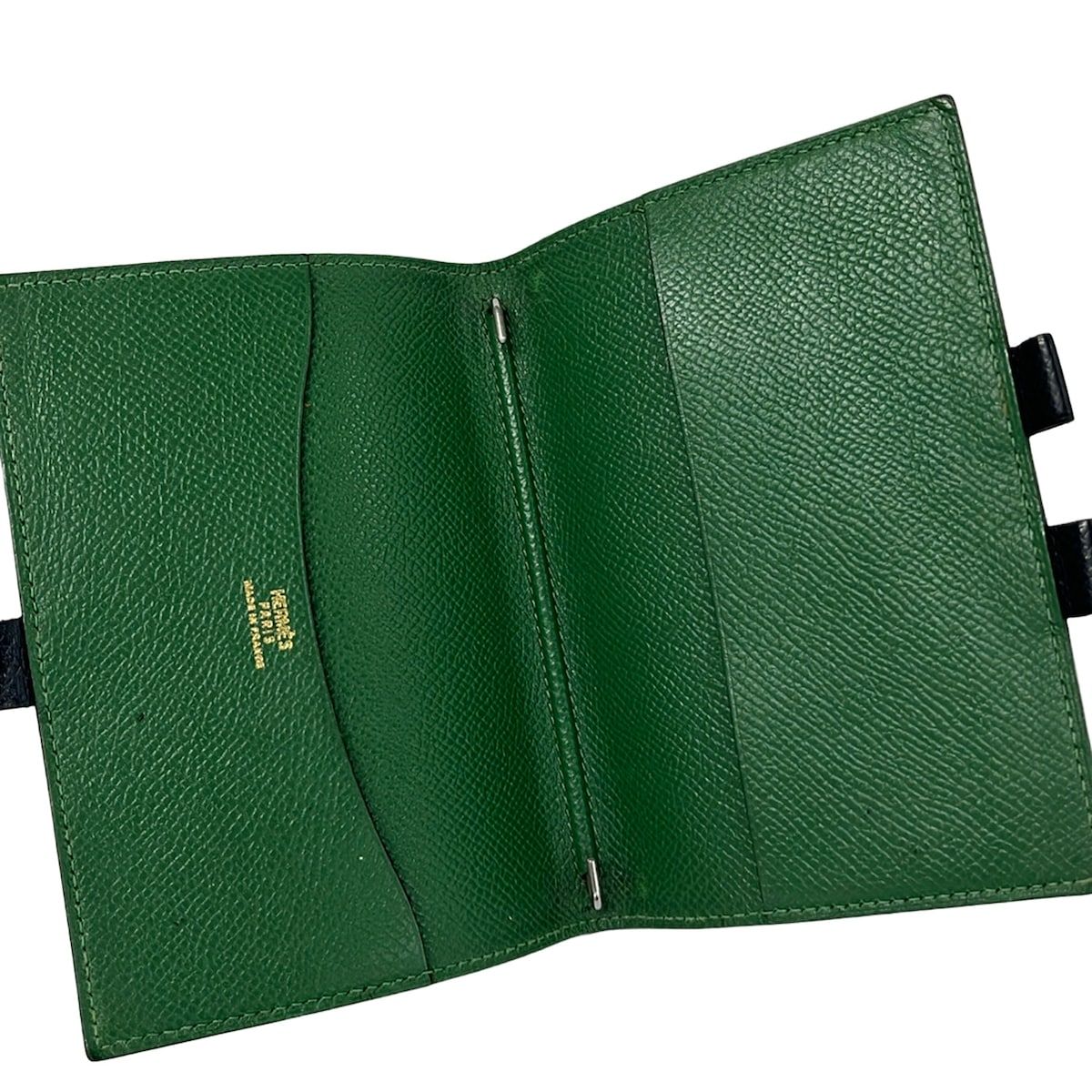 Hermes Notebook Agenda GM Dark Navy — view 3