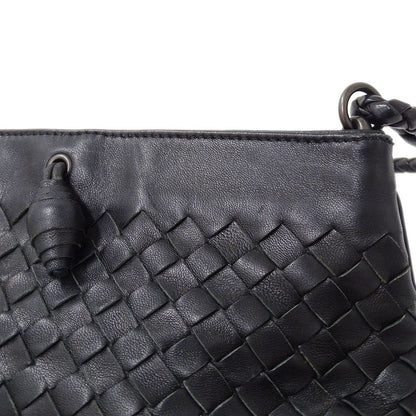 Bottega Veneta Intrecht Leather Black Mini Bag Small — view 8