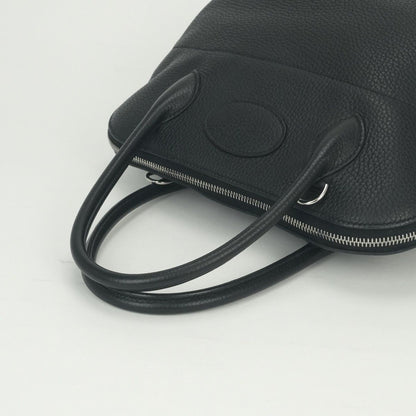 Hermes Bolide 31 Tote Shoulder Bag Taurillon Clemence Noir Black Silver 2-Way — view 4