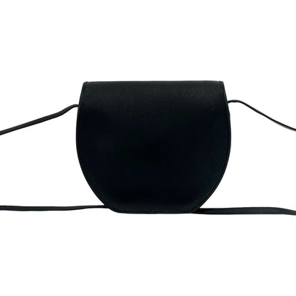 Dior Vintage Honeycomb Logo Leather Mini Shoulder Bag Crossbody Black — view 3