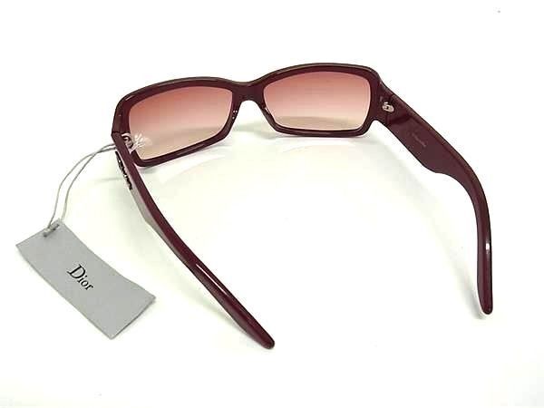 Dior Sunglasses Extralight Extra Light Bordeaux Asian Fit Silver Eyewear — view 2