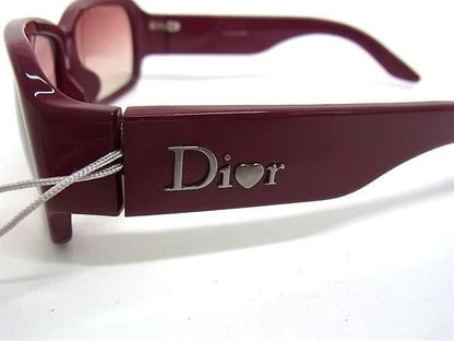 Dior Sunglasses Extralight Extra Light Bordeaux Asian Fit Silver Eyewear — view 3