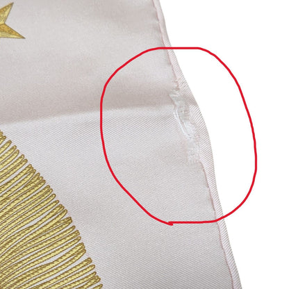Hermes Carre 90 Poste Et Cavalerie Silk Scarf Pink — view 8