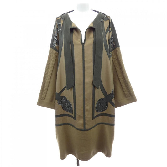 Hermes la Promenade du Matin Twill Reine Dress