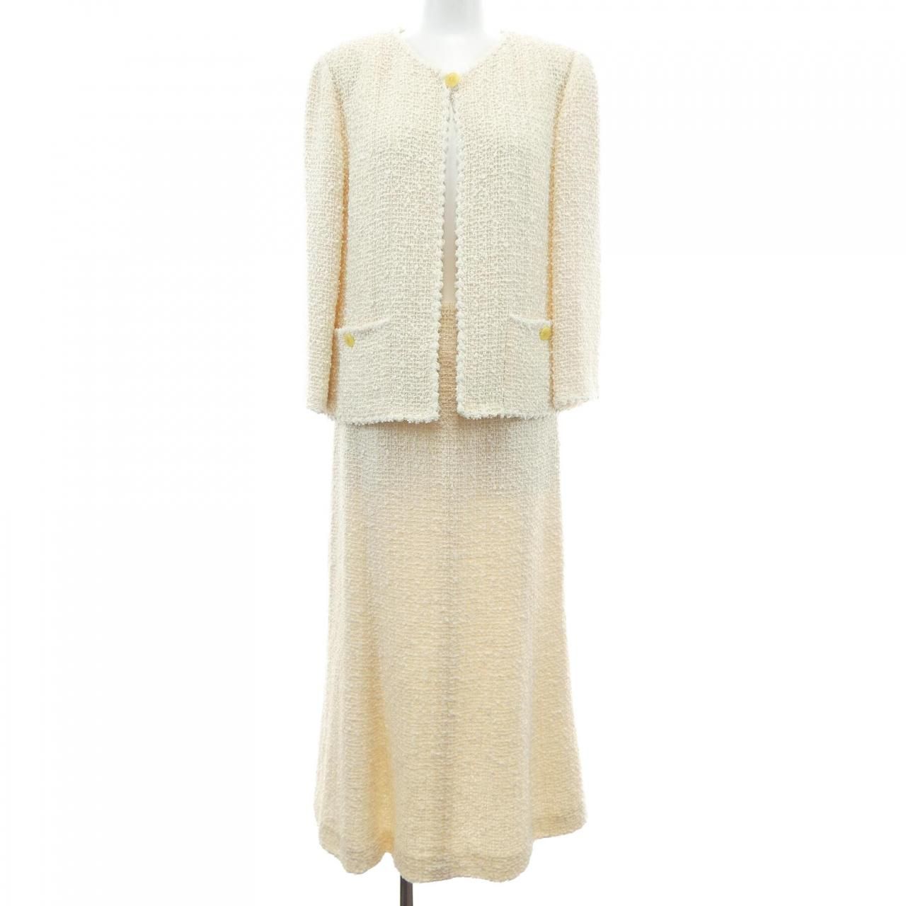 Chanel Vintage Set White