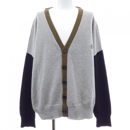 Loewe Anagram Cardigan Gray