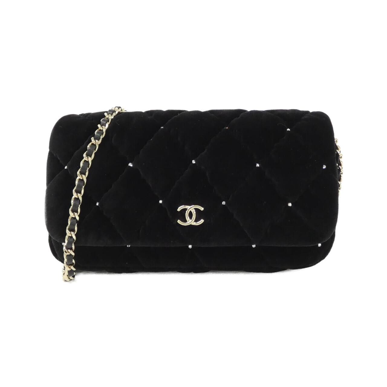 Chanel Chain Clutch Black