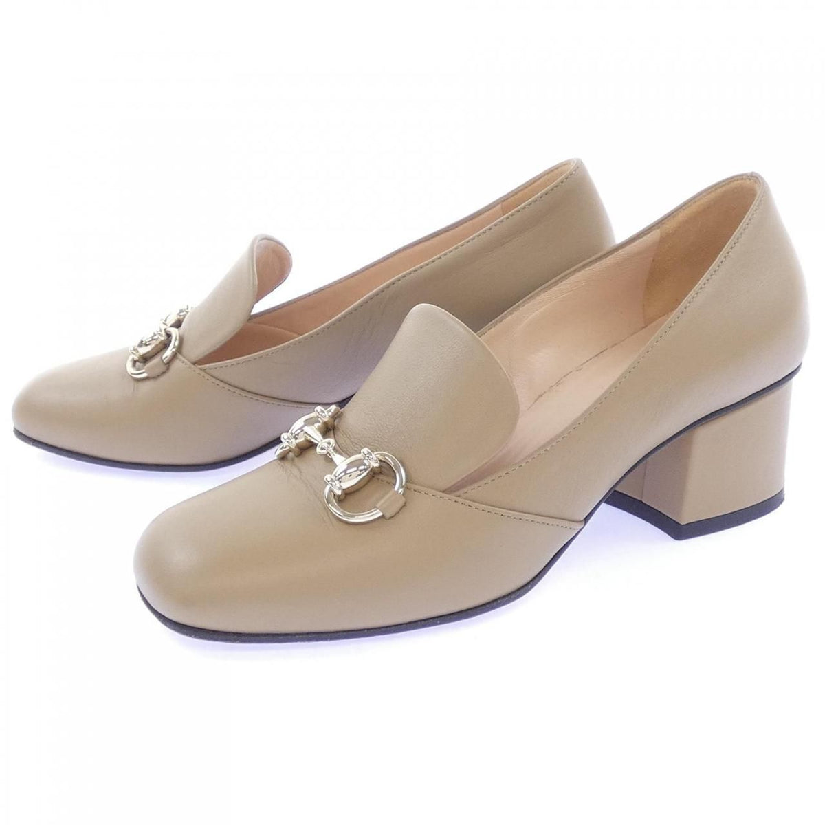 Gucci Pumps Heel Beige — view 3