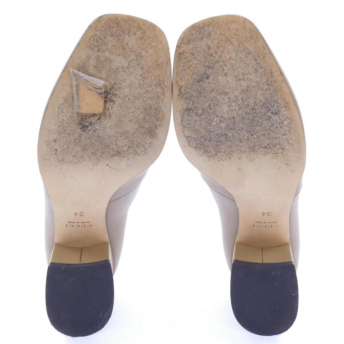 Gucci Pumps Heel Beige — view 4