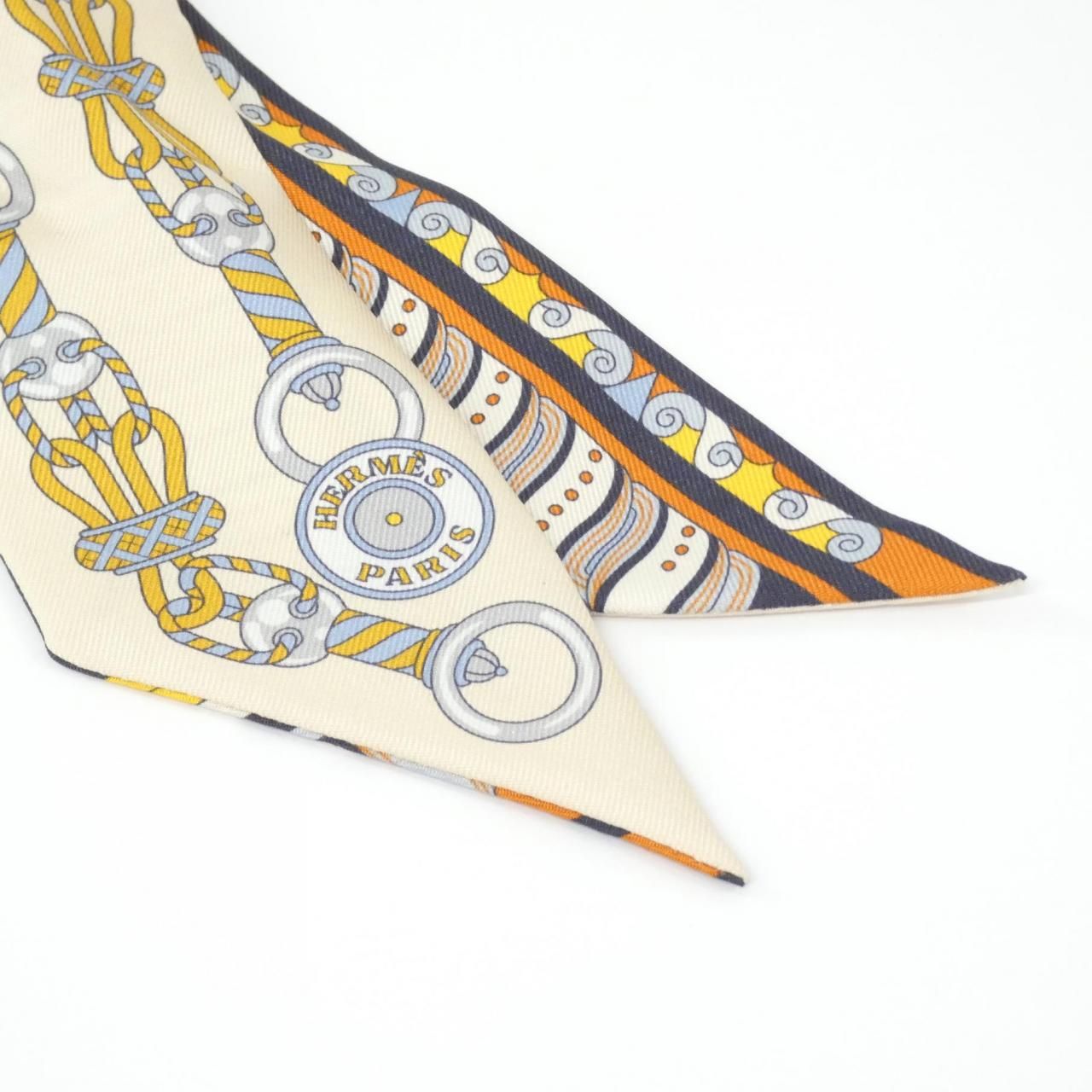 Hermes Harnais en Rosace Twilly Scarf — view 2