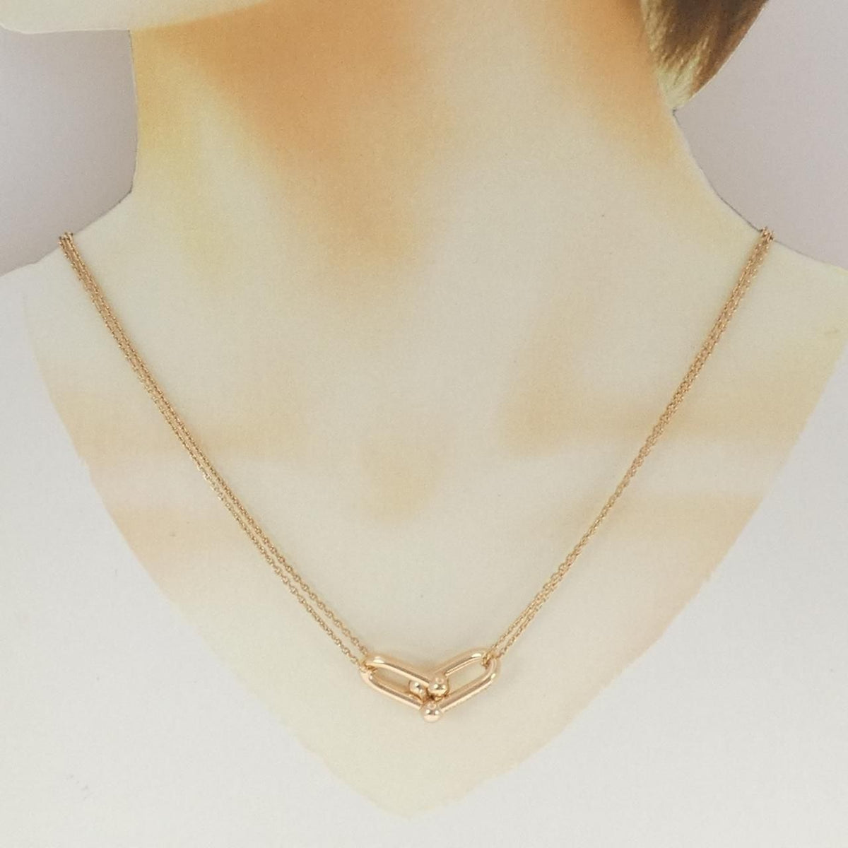 Tiffany & Co Double Link Large Necklace — view 6