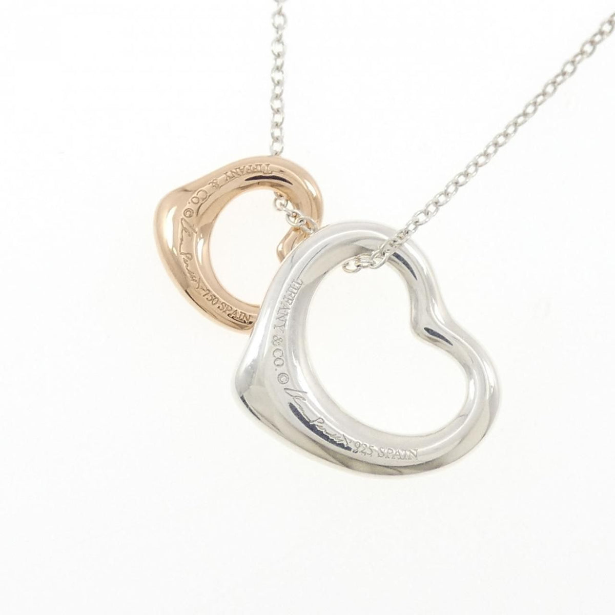 Tiffany & Co Open Heart Necklace — view 4