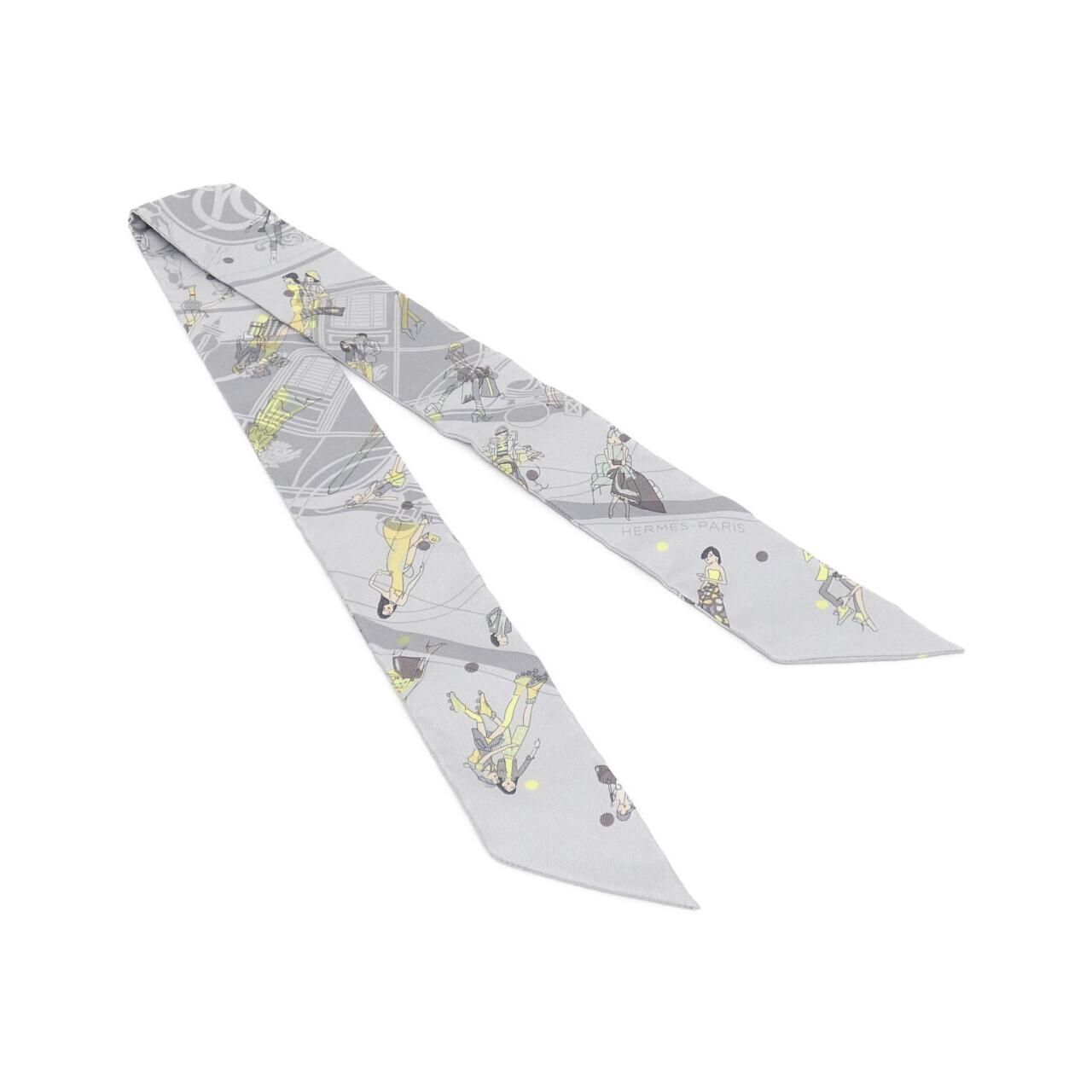 Hermes Ex Libris les Parisienne Twilly Scarf