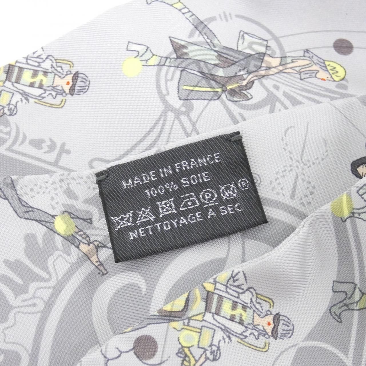 Hermes Ex Libris les Parisienne Twilly Scarf — view 4