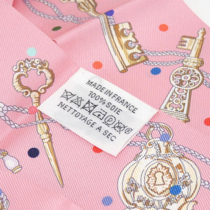 Hermes les Cles a Pois Twilly Scarf — view 3