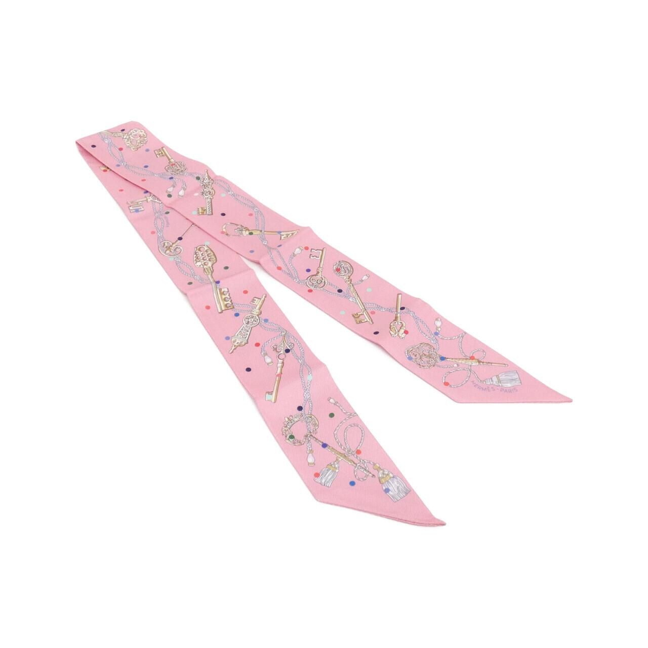 Hermes les Cles a Pois Twilly Scarf