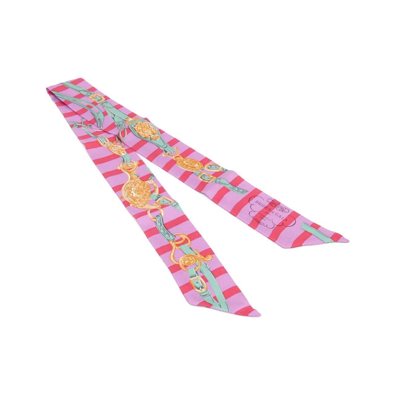 Hermes Brides de Gala Bayadere Twilly Scarf