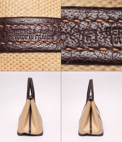 Hermes Tote Shoulder Bag Silver Garden Party PM — view 4