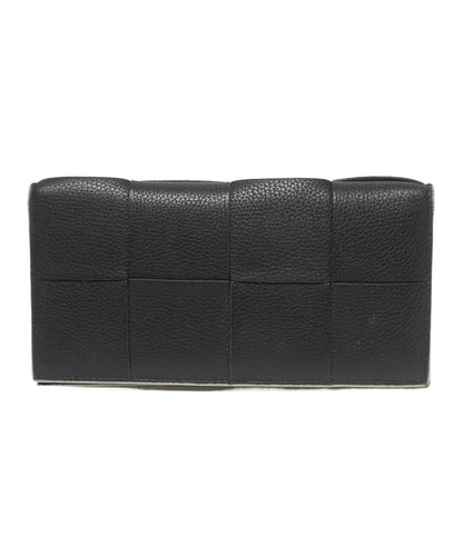 Bottega Veneta Wallet Bifold Billfold Cassette Maxi Intrecciato