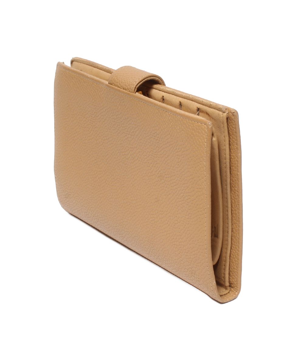 Chanel Bifold Wallet Gold Kiss Lock — view 2