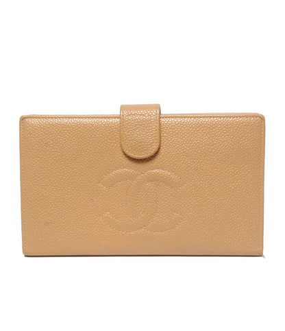 Chanel Bifold Wallet Gold Kiss Lock