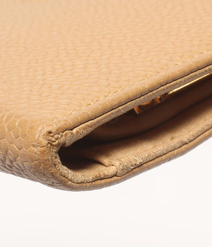 Chanel Bifold Wallet Gold Kiss Lock — view 9