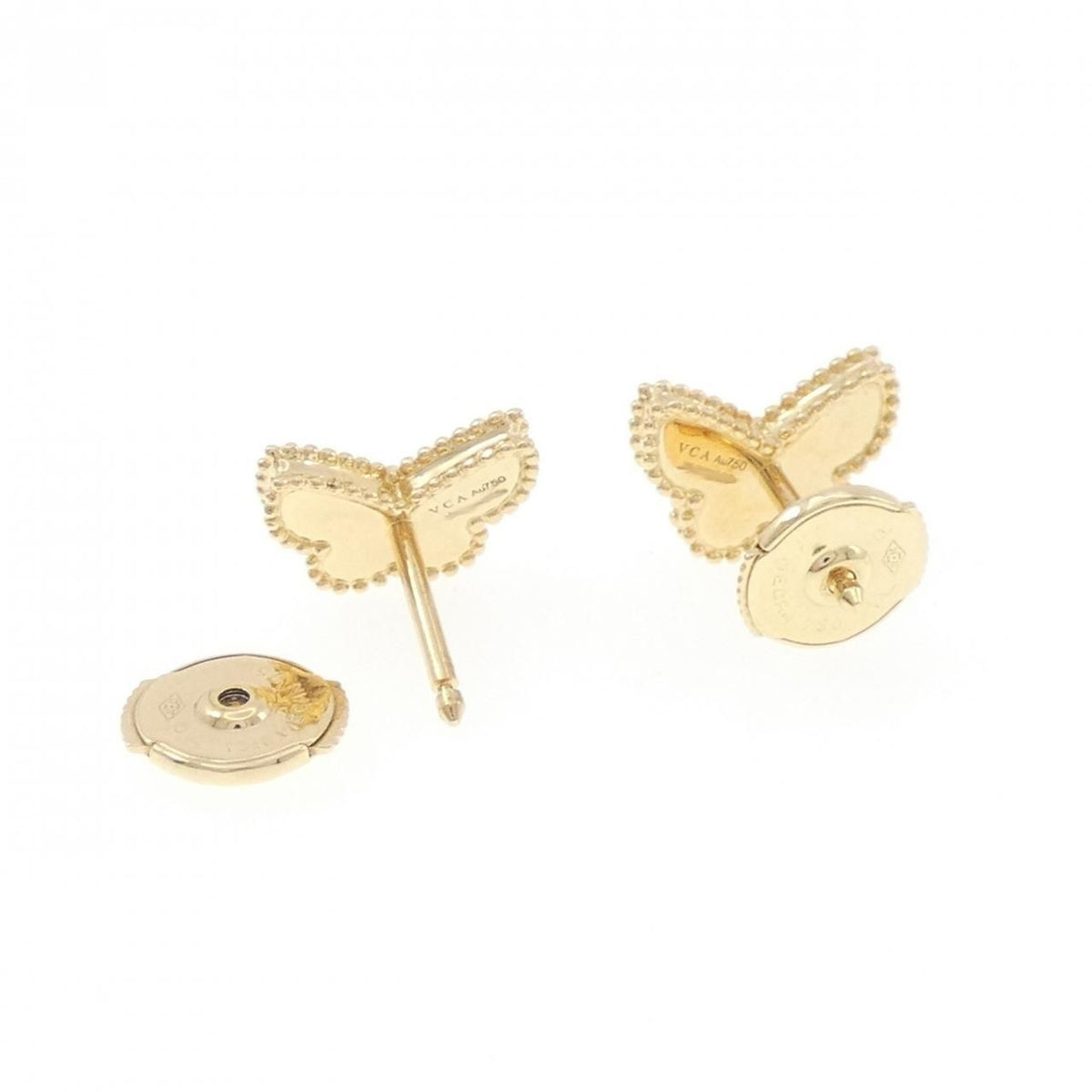 Van Cleef & Arpels Sweet Alhambra Papillon Earrings — view 3