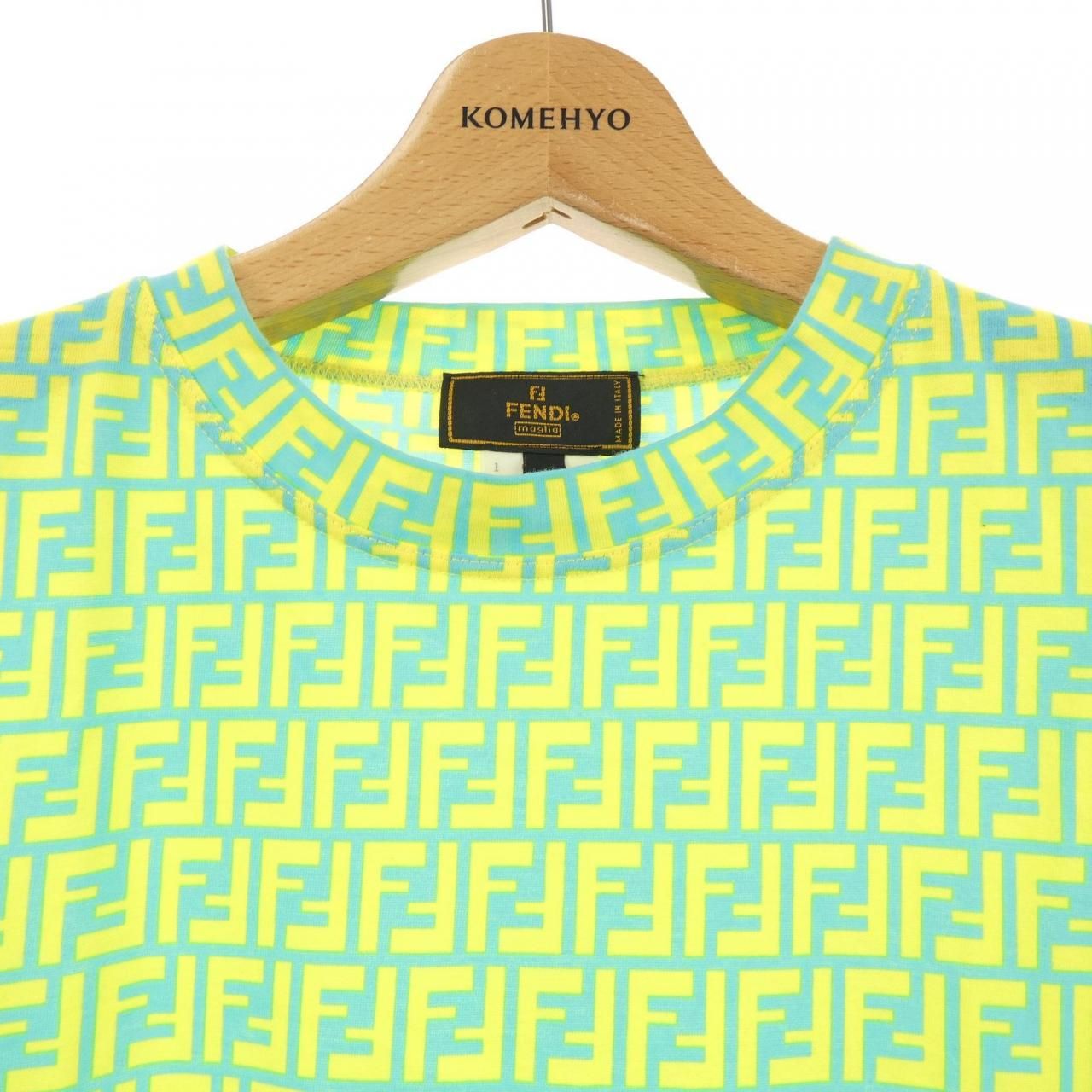 Fendi Vintage T-Shirt Blue — view 4