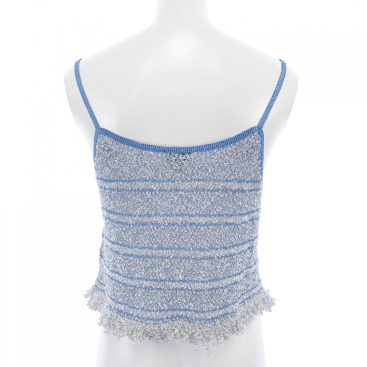 Chanel 26c Camisole Top Blue — view 2