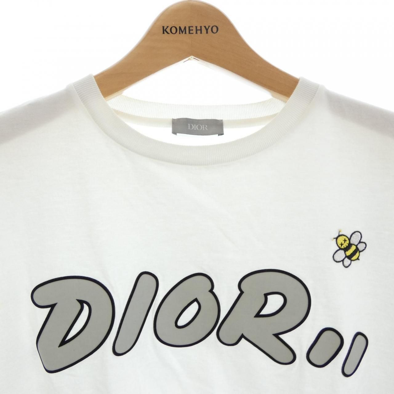 Dior Kaws Bee Embroidery T-Shirt — view 5