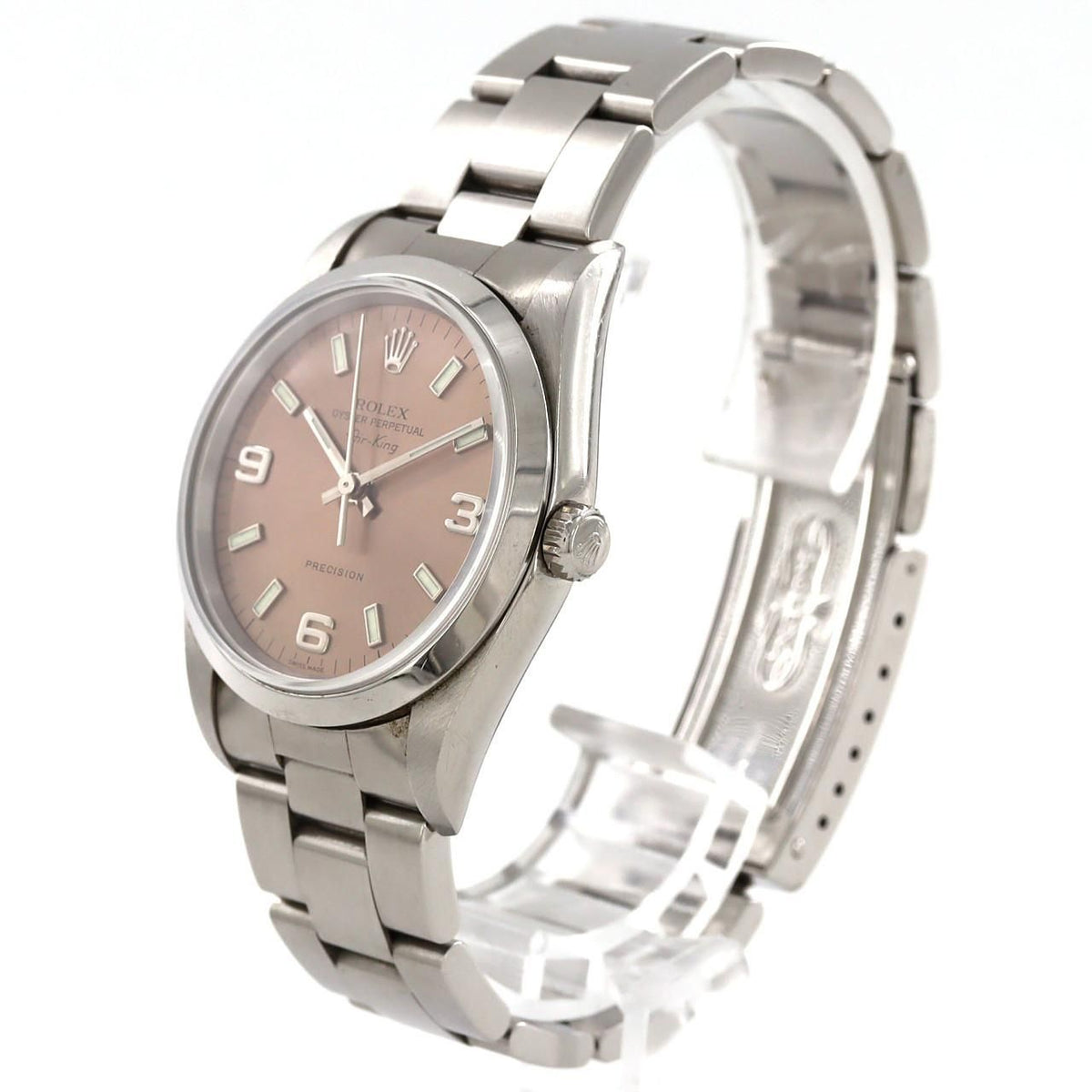 Rolex Air King SS Automatic P Number Watch — view 2
