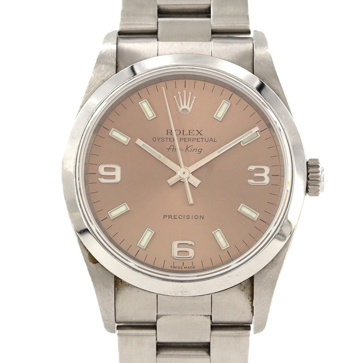 Rolex Air King SS Automatic P Number Watch