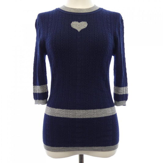 Chanel Knit Sweater Navy