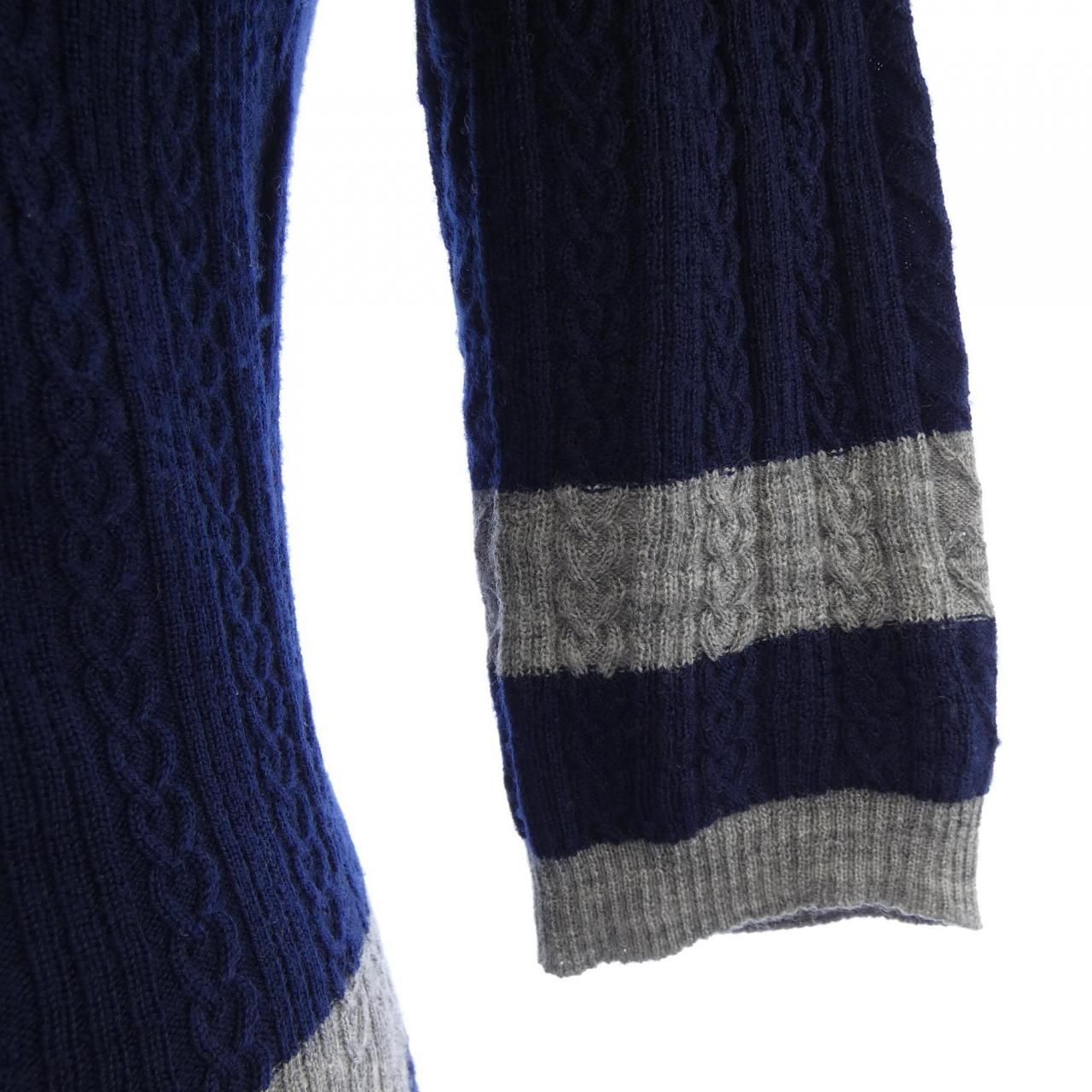 Chanel Knit Sweater Navy — view 6