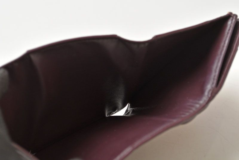 Bottega Veneta Wallet Bi Foldwallet Cassette Compact Leather Bordeaux — view 6