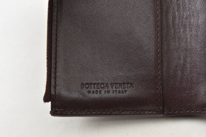 Bottega Veneta Wallet Bi Foldwallet Cassette Compact Leather Bordeaux — view 5