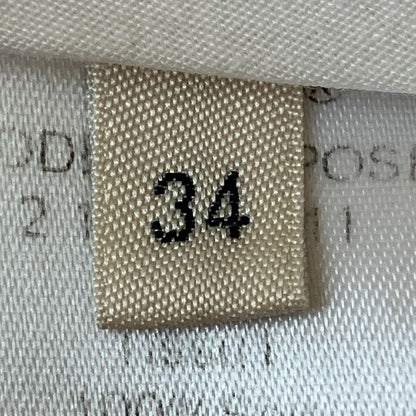 Celine Already Cleaned Phoebe Philo Era Sheer Contrast Silk Trousers Pants 2 34 — view 7