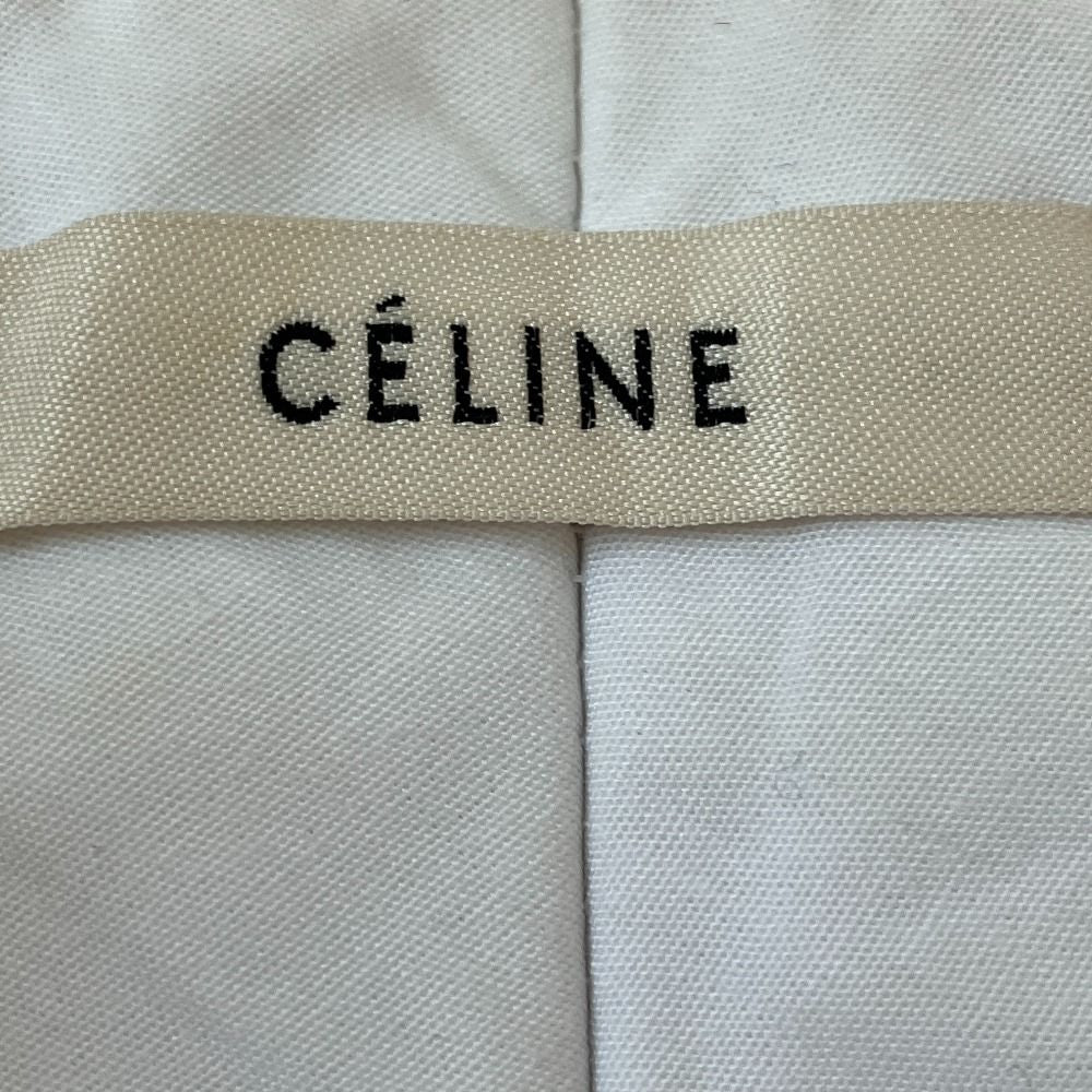 Celine Already Cleaned Phoebe Philo Era Sheer Contrast Silk Trousers Pants 2 34 — view 6