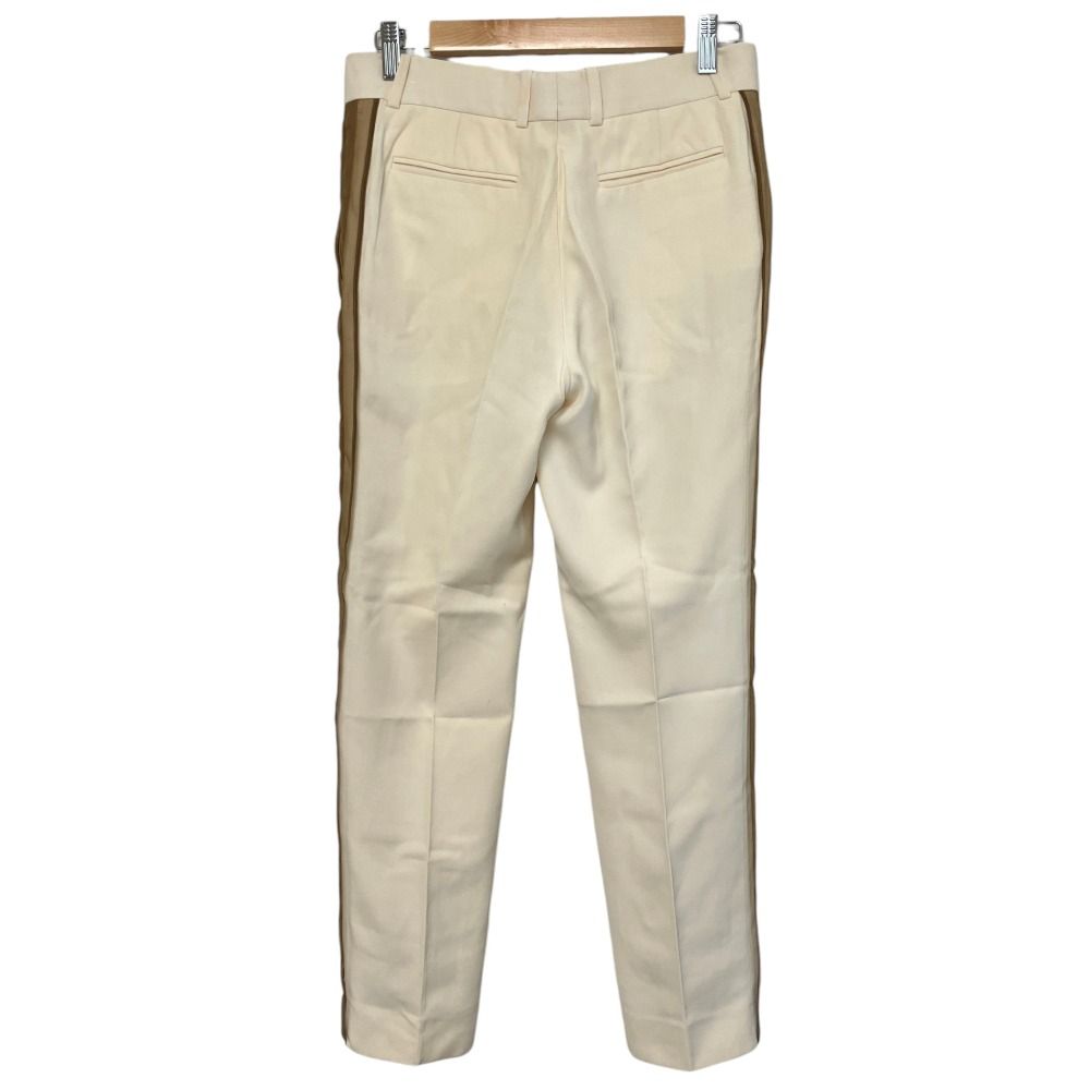 Celine Already Cleaned Phoebe Philo Era Sheer Contrast Silk Trousers Pants 2 34 — view 2