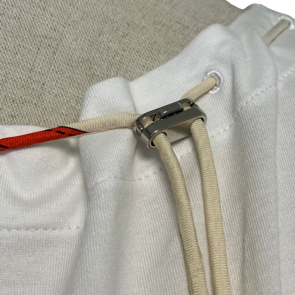 Hermes Already Cleaned T-Shirt Blouse with Loop Tie 40 White — view 6