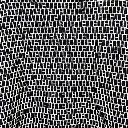 Hermes Vintage All Over Pattern Cotton Knit T-Shirt L Black White Sweater — view 5