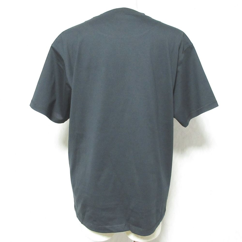 Hermes Tapi de Sel Embroidered Pocket Maxi T-Shirt 36 Black — view 2