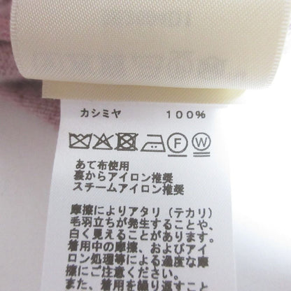 Hermes Lift Double Cashmere 100% Knit Sweater 38 Pink — view 8