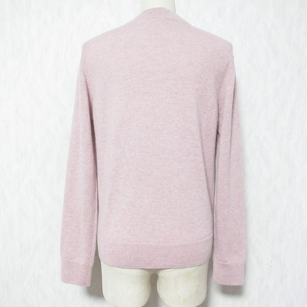 Hermes Lift Double Cashmere 100% Knit Sweater 38 Pink — view 2